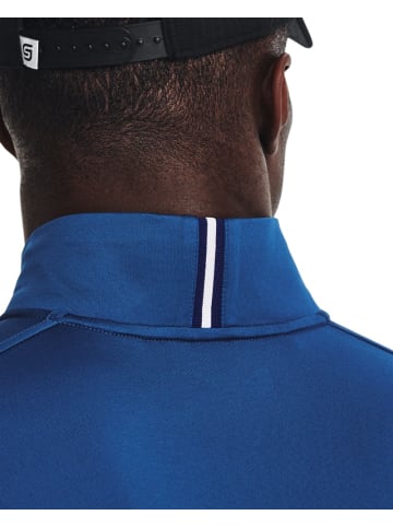 Under Armour Longsleeve "UA Playoff mit ¼-Zip" in Blau