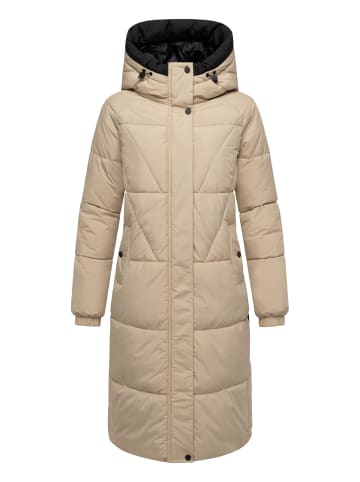 Marikoo Wintermantel Yaskaa 16 in Beige