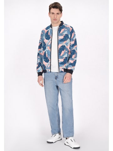 MO Men Jacket in orange multicolor