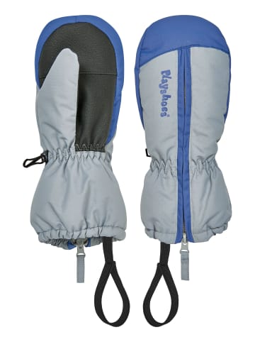 Playshoes Fäustling mit Reißverschluss in grau