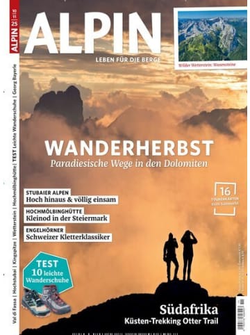 Hubert Burda Media 12 x ALPIN Zeitschrift (Gutschein für Jahres Abo)