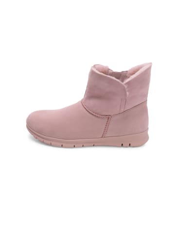 VITAFORM Veloursleder Stiefeletten in winterrosa