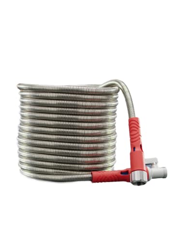 Hammersmith Gartenschlauch GrowSteel in Silber