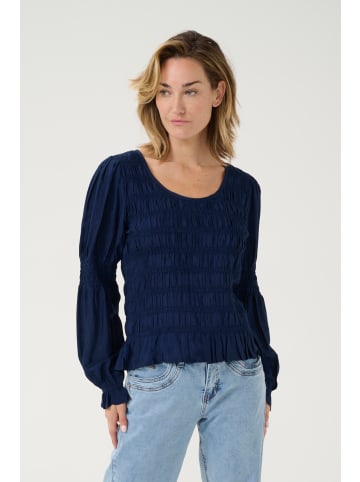 Cream Langarm-Bluse CRHenva Regular fit in Dress Blues