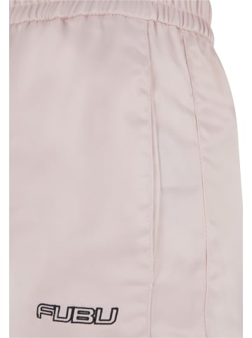FUBU FUBU Damen FW222-012-1 FUBU Corporate Satin Track Pants in rose