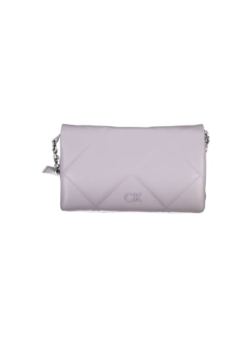 Calvin Klein Lila Polyester-Schultertasche