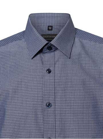 Finshley & Harding Businesshemd Easy Care in grau mehrfarbig - 0006