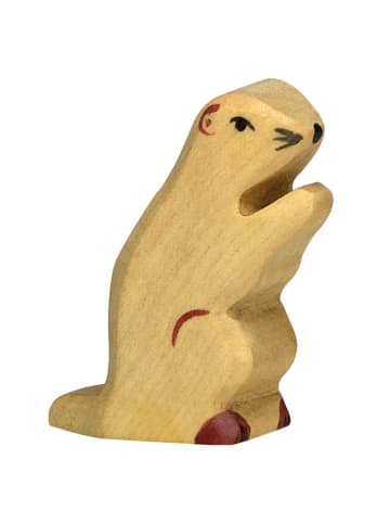 Holztiger Murmeltier aus Holz - ab 3 Jahren