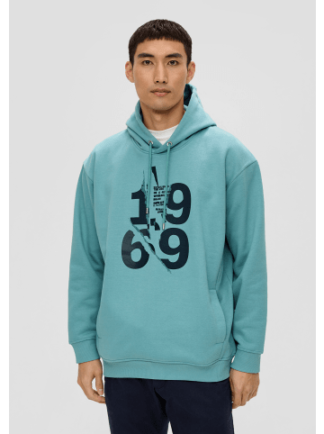 s.Oliver Sweatshirt langarm in Petrol