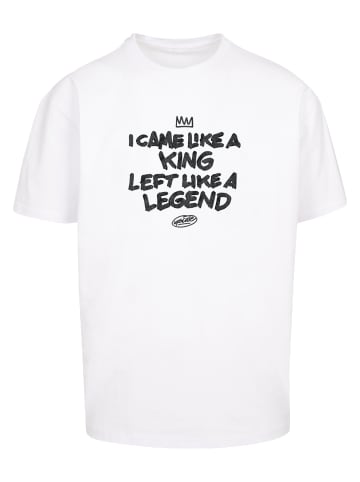 Mister Tee Mister Tee Herren Like A Legend Oversize Tee in white