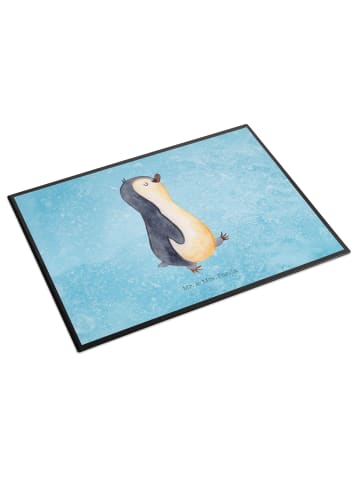 Mr. & Mrs. Panda malunterlage Pinguin mHerzieren ohne Spruch in Eisblau