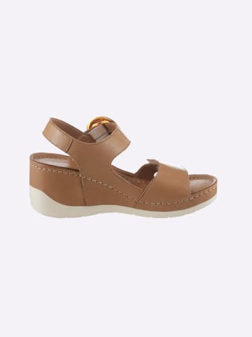 Andrea Conti Sandalette in camel