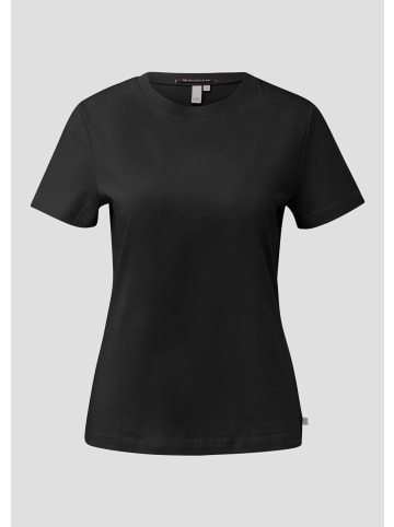 QS T-Shirt in 9999_schwarz