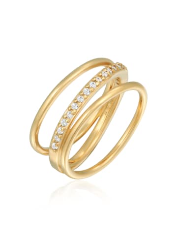 Elli Ring 925 Sterling Silber in Gold