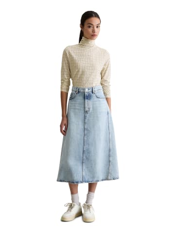 Marc O'Polo DENIM Rollkragen-Longsleeve slim in Offwhite