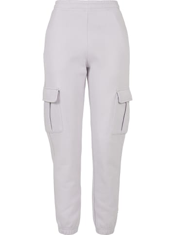 Urban Classics Urban Classics Damen Ladies High Waist Cargo Sweat Pants in softlilac