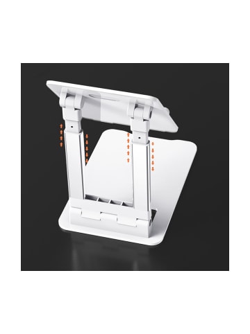 Wozinsky WPT-K28 Handy & Tablet Ständer faltbar Weiß
