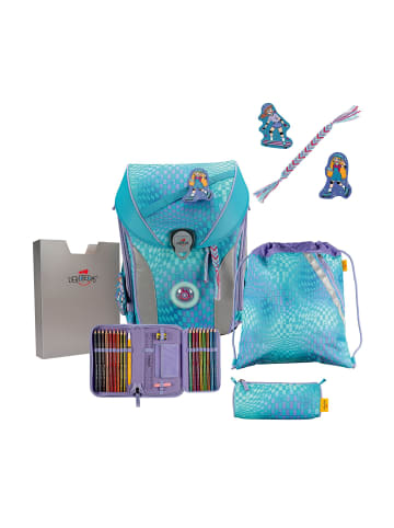 DerDieDas ErgoFlex Max LED Schulranzen-Set 5-teilig Active