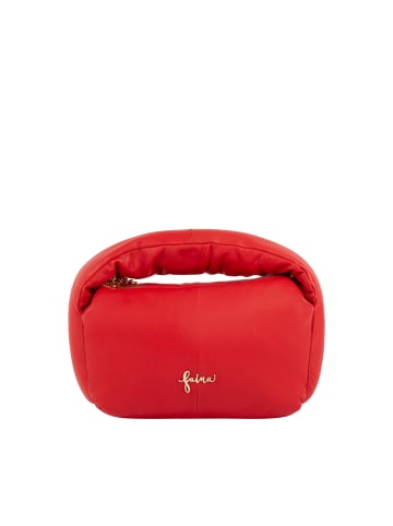 faina Damen Henkeltasche Aus Leder in Rot