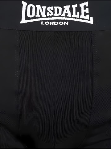 Lonsdale Boxershort "West Challow Boxershorts 4Er-Pack" in Schwarz