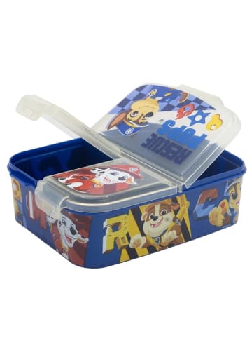 Paw Patrol Paw Patrol Kinder Brotdose – Lunchbox mit 3 Fächern & tollem Design in Blau