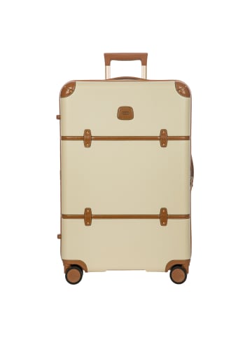 BRIC`s Bellagio 4 Rollen Trolley 70.5 cm mit Dehnfalte creme