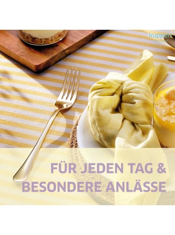 Kuppels 30-tlg. Besteckset DELIA in champagner hochglanzpoliert