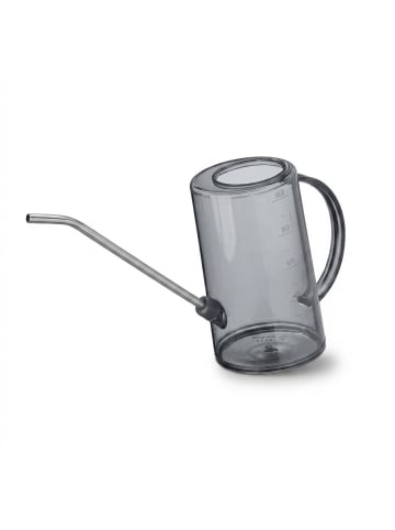 relaxdays 2 x Gießkanne in Grau/ Grün - 1 Liter
