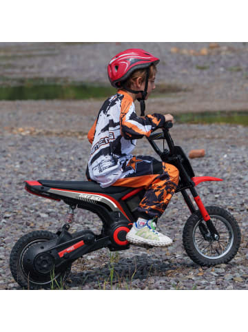 HOMCOM 24V 350W Motor Kinder Elektromotorrad Rot