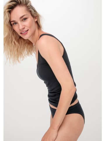 Hessnatur Tanktop in schwarz