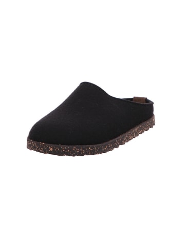 HAFLINGER Hausschuh in schwarz