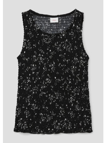 s.Oliver T-Shirt in 99A5_schwarz