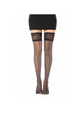 COFI 1453 40 Den Schwarze Strümpfe – Glänzender Look für feminine Akzente in Schwarz