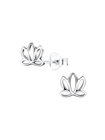 Alexander York Ohrstecker LOTUS FLOWER in 925 Sterling Silber, 2-tlg.