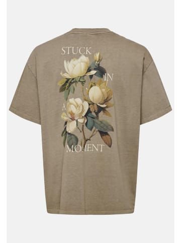 Only&Sons T-Shirt 'ONSAARAV LIFE' in braun