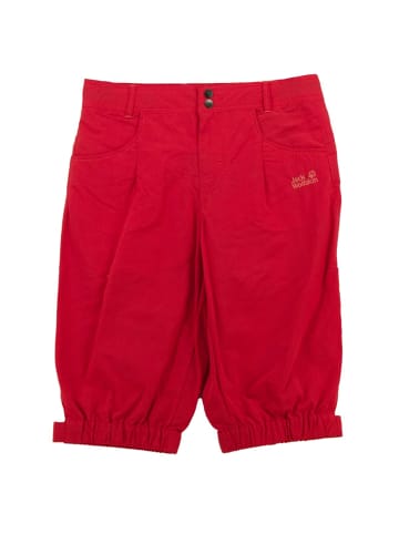 Jack Wolfskin Hose Sunflower 3/4 Pants in Rot