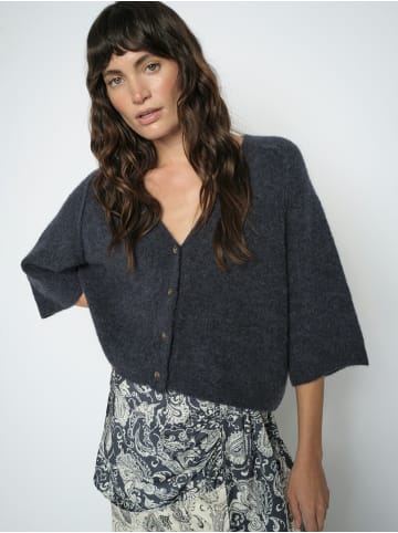 Mos Mosh Strickjacke MMThora Lizet in marine - 0001