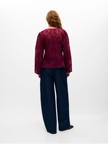 Object Bluse in Windsor Wine1