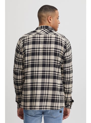 11 Project Langarmhemd PRMattes Overshirt - 21300994-ME  Modisches Hemd mit Brusttaschen in Schwarz
