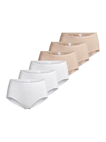 Nina von C. Taillen Slip Basic in Weiß / beige