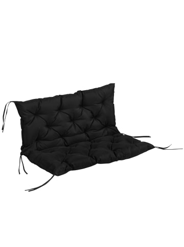 Outsunny Bankauflage,98L x 100B x 8T cm,Schwarz