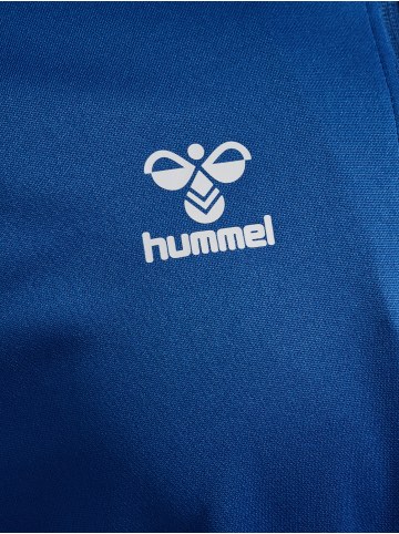 Hummel Hummel Zip Jacke Hmlessential Multisport Unisex Erwachsene Atmungsaktiv Feuchtigkeitsabsorbierenden in TRUE BLUE