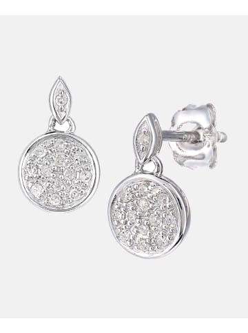 Diamant L'éternel Ohrhänger aus 375 Weißgold mit Diamant