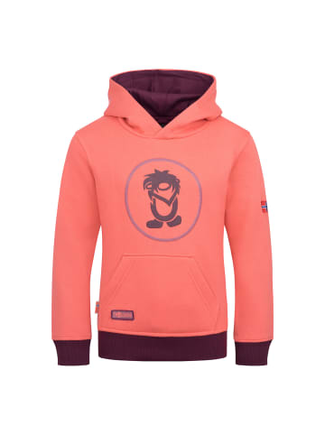 Trollkids Hoodie Troll in pink salmon