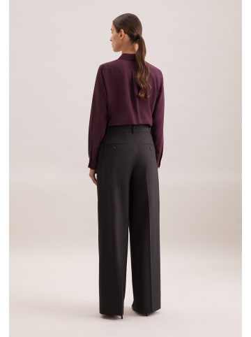 Seidensticker Stoffhose Regular in Schwarz