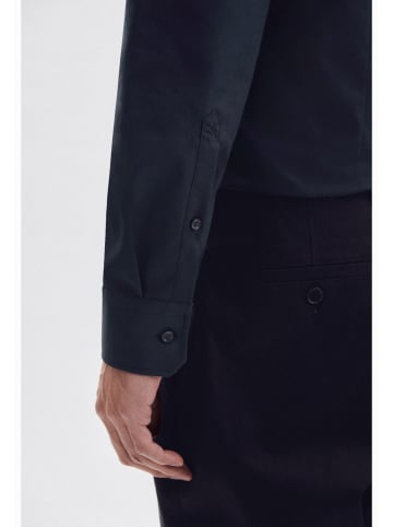 Seidensticker Business Hemd Shaped in Dunkelblau