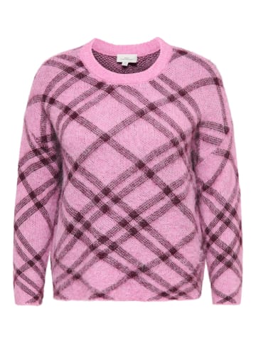 ONLY Carmakoma Strickpullover in Cyclamen 1