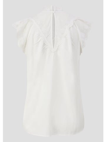 QS Bluse in 0200_ecru