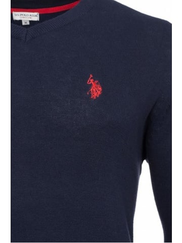 U.S. Polo Assn. U.S. Polo Assn. V-Neck Pullover in NAVY