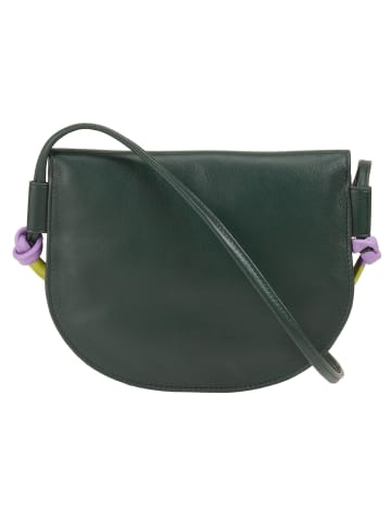 DuDu Altea Umhängetasche Leder 18.5 cm in mangrove